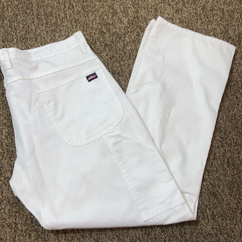Genuine Dickens White Denim Men’s Jeans Size 38X32